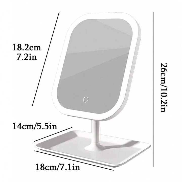 EP Design Lab - Wholesale Makeup Mirror - Lighted Tabletop Makeup Vanity Mirror5