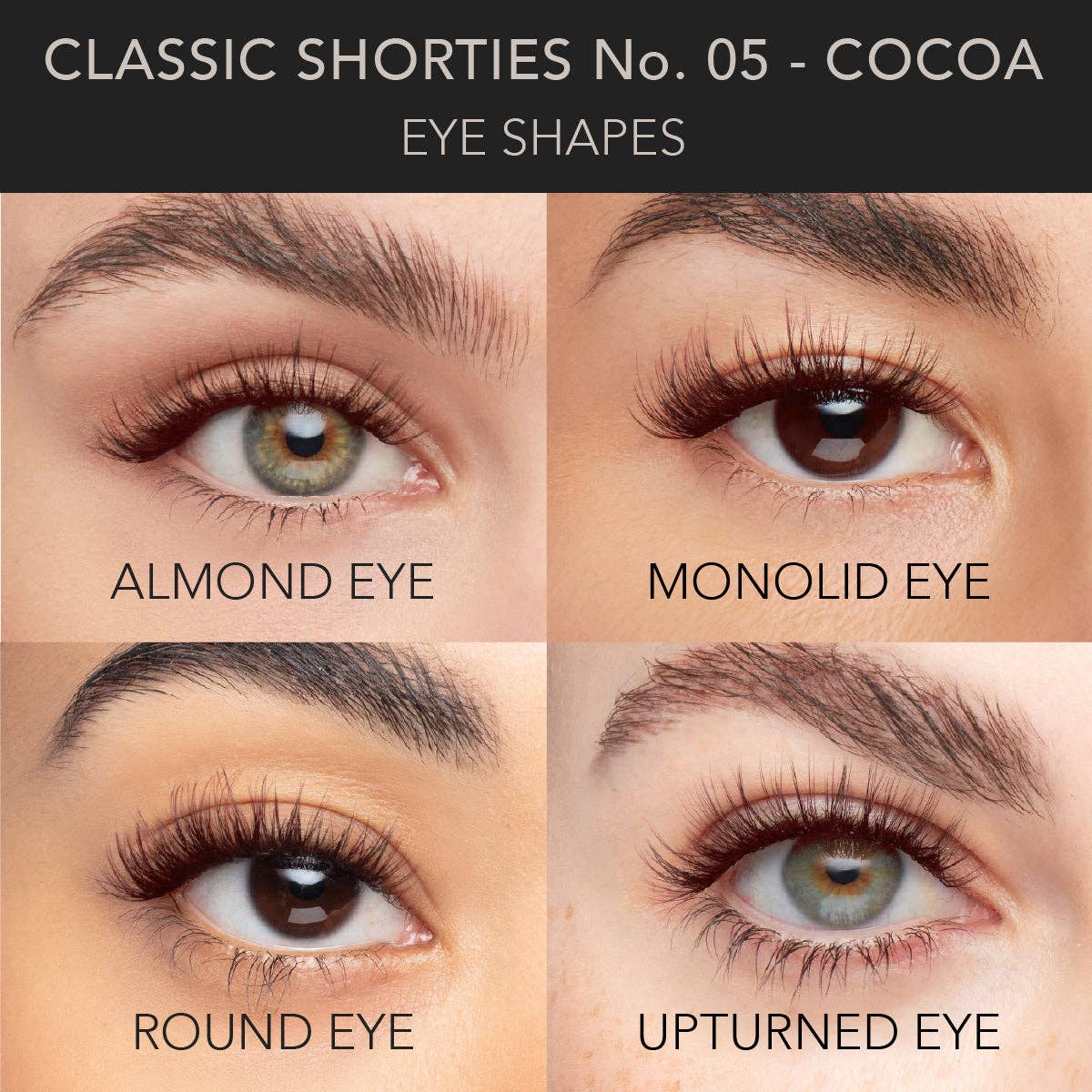 Pro Lash - Wholesale False/Fake Eyelashes - Classic Shorties No. 053