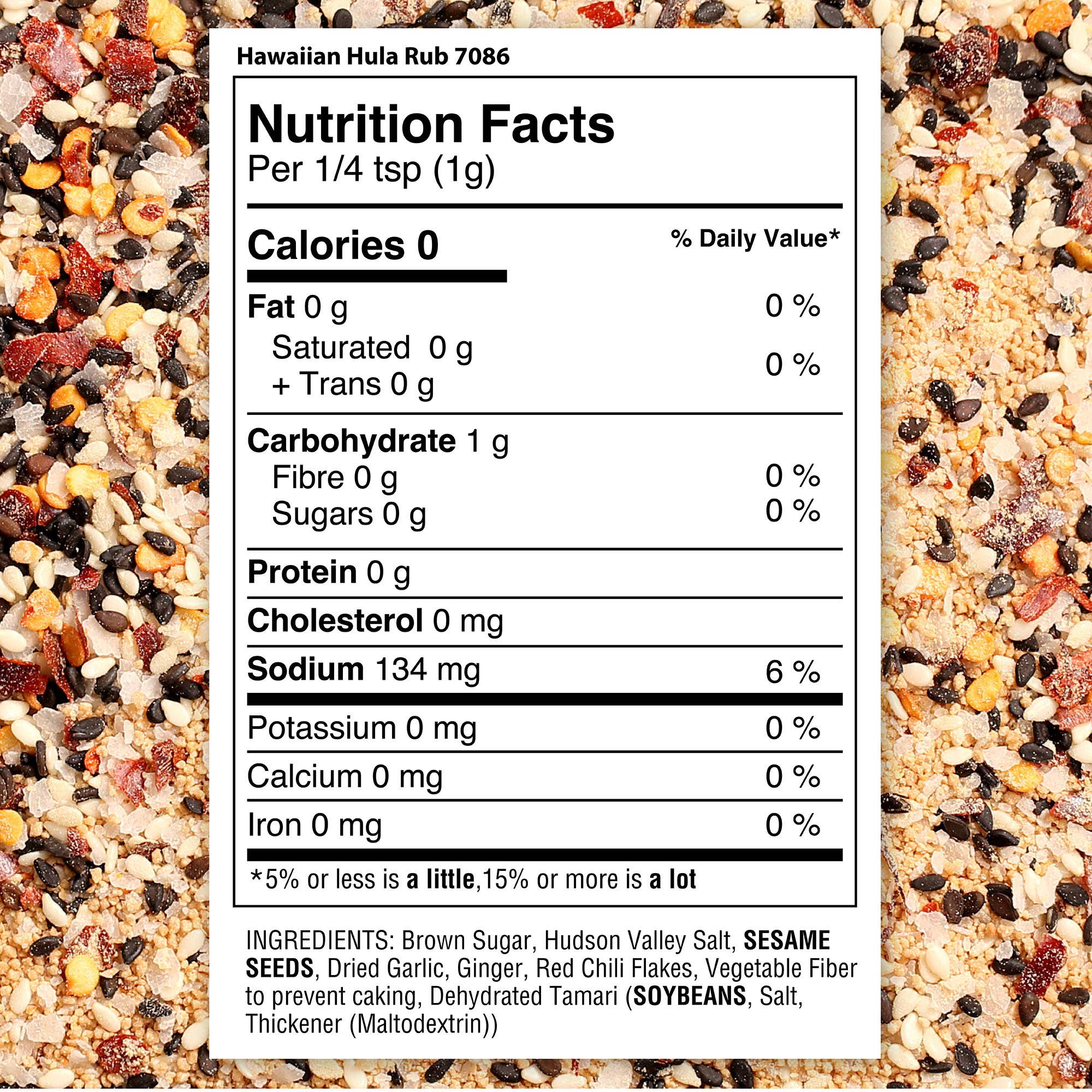 THE SPICE LAB - Wholesale Rub - Hawaiian Hula Rub Seasoning - Case of 6 - 5.8 oz Shaker Jars3