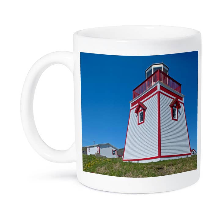 3dRose - Wholesale Coffee Mug - 3dRose, Canada, Newfoundland, St. Anthony. Lighthouse at Fishing Point, Mug8