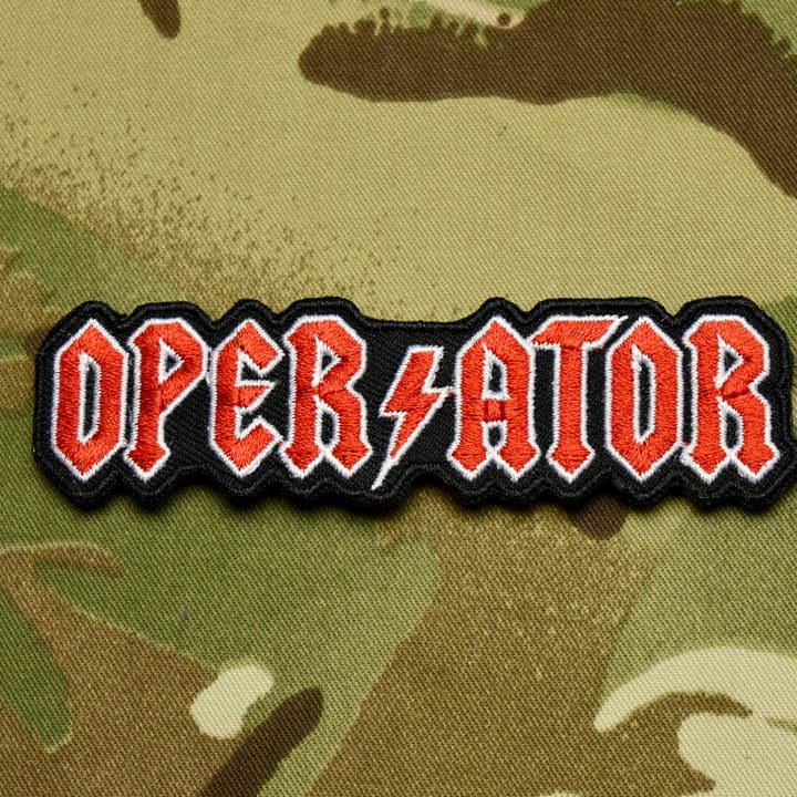 Toppa morale operatore AC/DC per la vendita all'ingrosso da parte di BritKitUSA