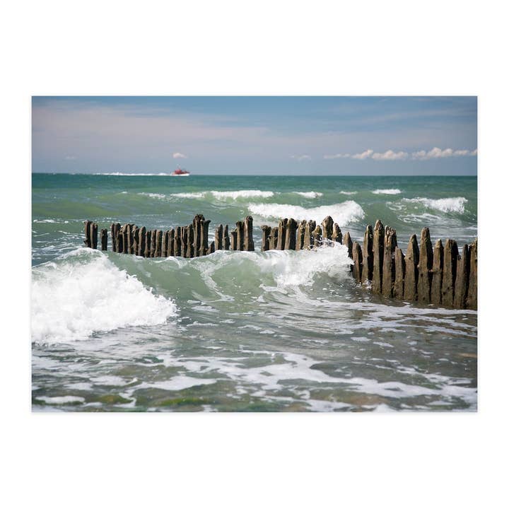 Tarjeta postal "Marea" para venta al por mayor de paruspaper. nutzfeine papeterie