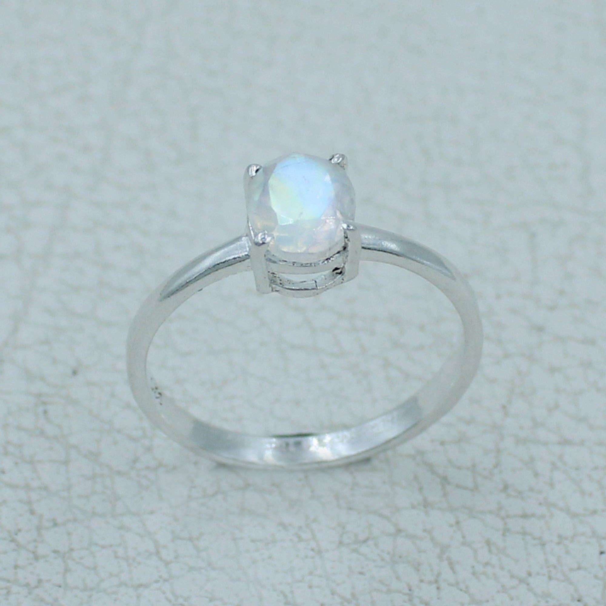 Silvex Jewelry – wholesale Single stone/solitaire ring – Garnet Minimalist Ring 925 Silver Birthstone Gift Jewelry13