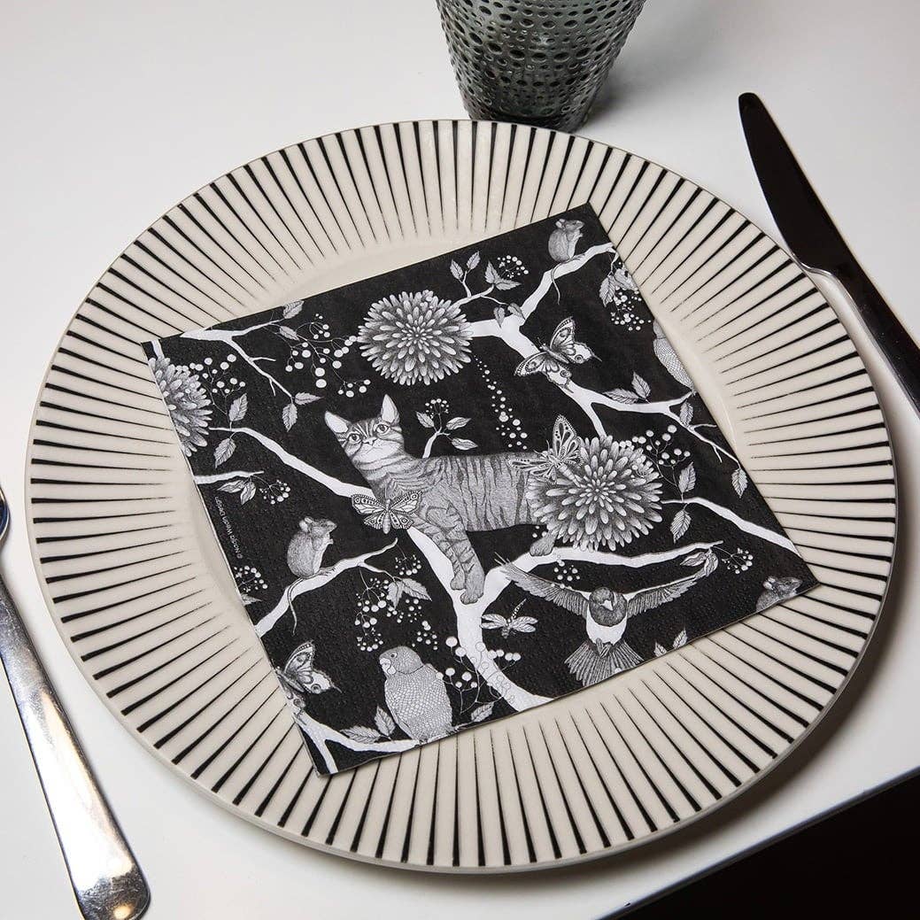 Nadja Wedin design – Großhandel Einweg-Serviette – Servietten Catzy5