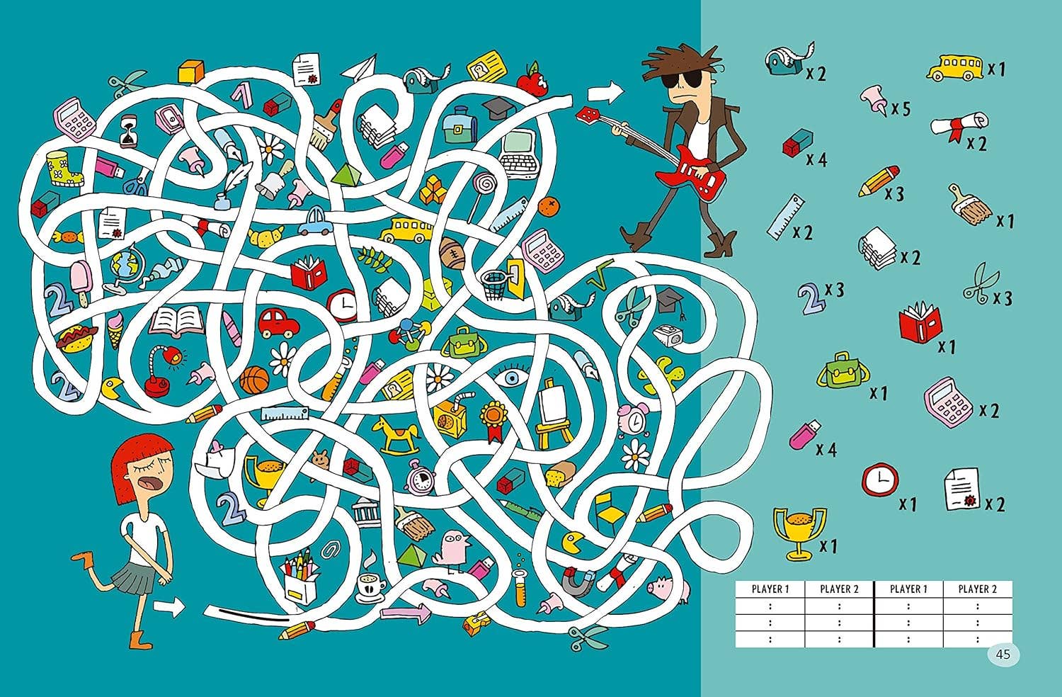 Fox Chapel Publishing - Wholesale Coloring & Activity Book - Kids & Baby - 1001 Fun Things to Find-The Ultimate Seek&Find Activity Book3