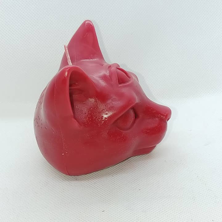 Twisted Candle Company - Wholesale Novelty Candle - 3rd eyed mystical cat head2