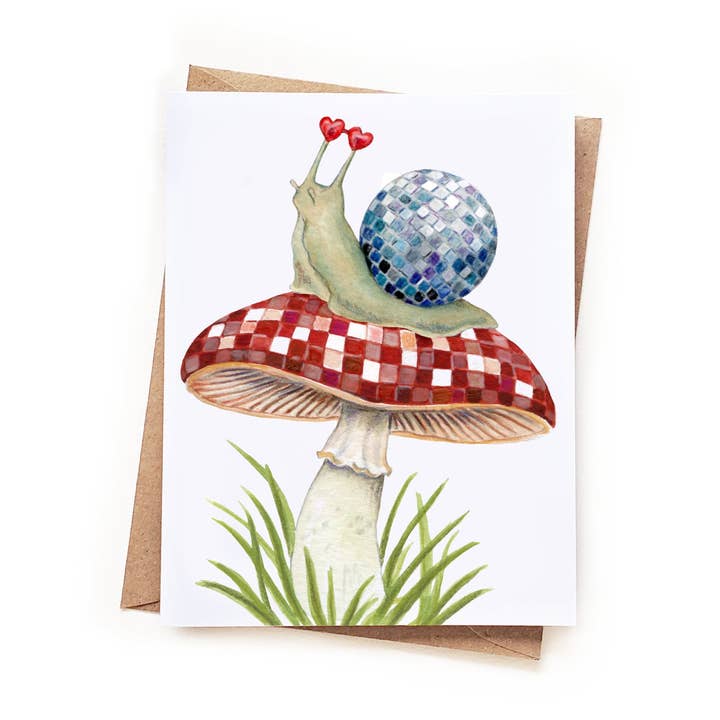 Disco Slakkenkaart voor wholesale door Sketchy Notions