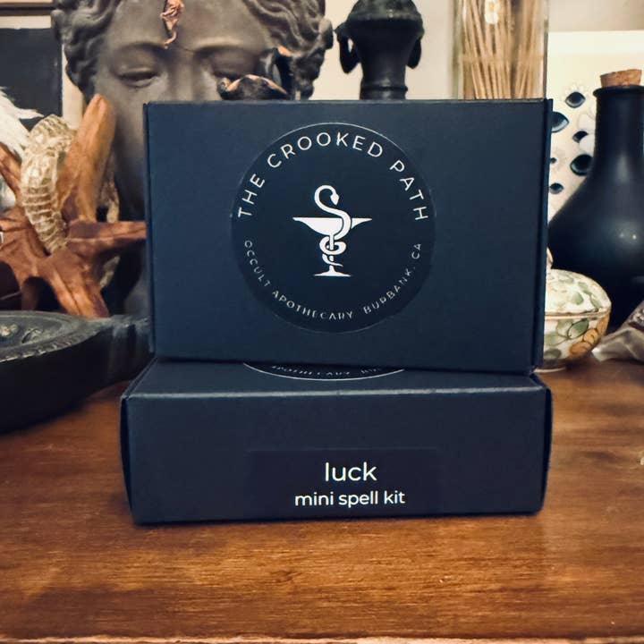 The Crooked Path - Wholesale Meditation Supplies - Luck Mini Spell Kit1