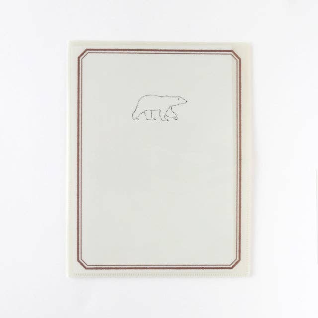Animal Series A4 Clear Book File GF-541 for wholesale by Greeting Life America