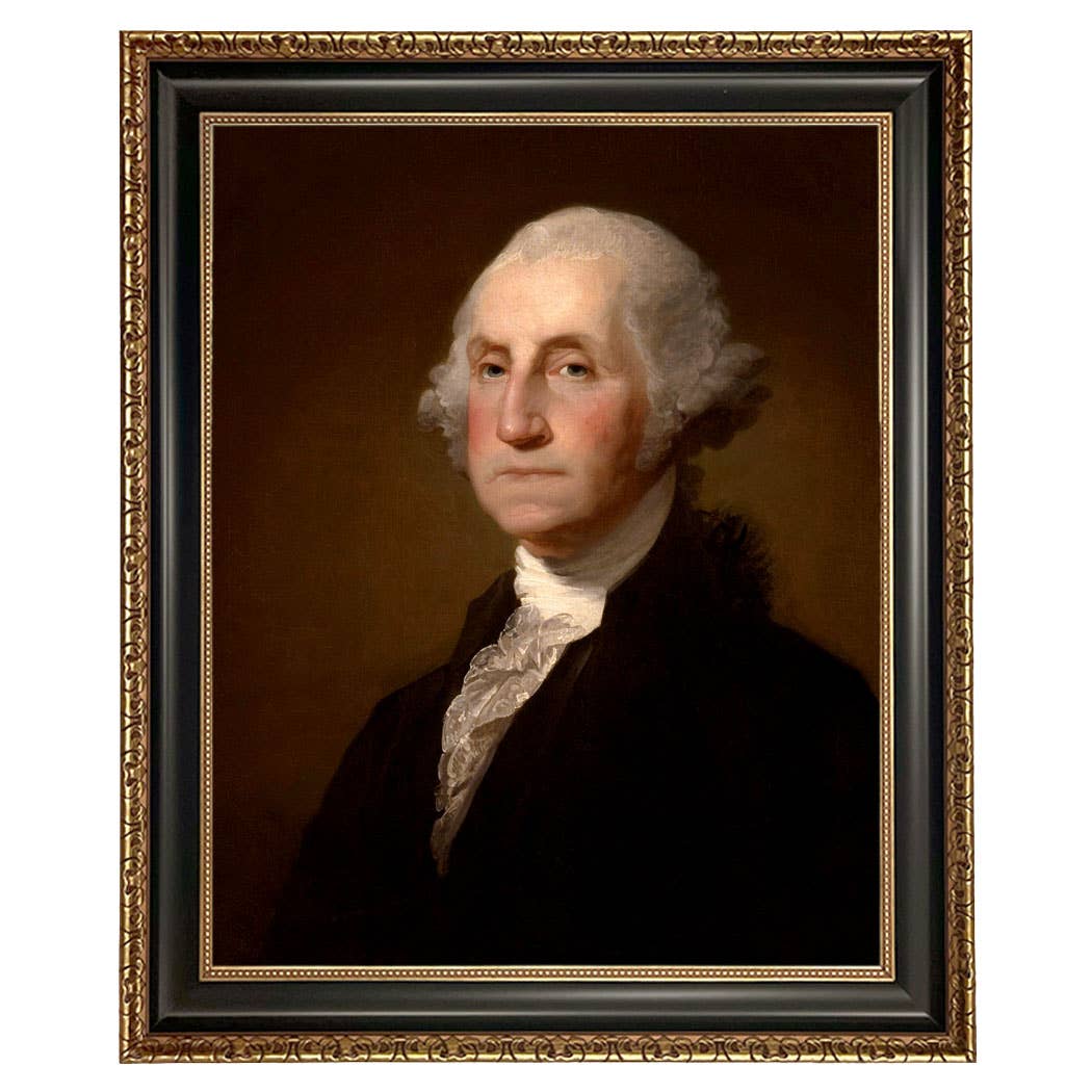 Madison Bay Co. - Historical Home Decor Reproductions - Wholesale Art Print - George Washington by Gilbert Stuart Vintage Painting Print74