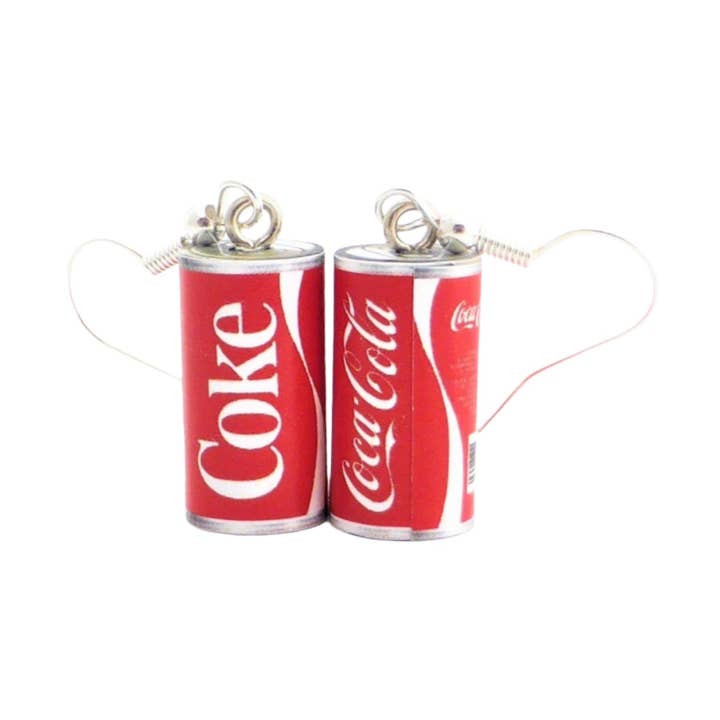 Coke earrings for wholesale by Cheeky Little Monkeys Jewellery