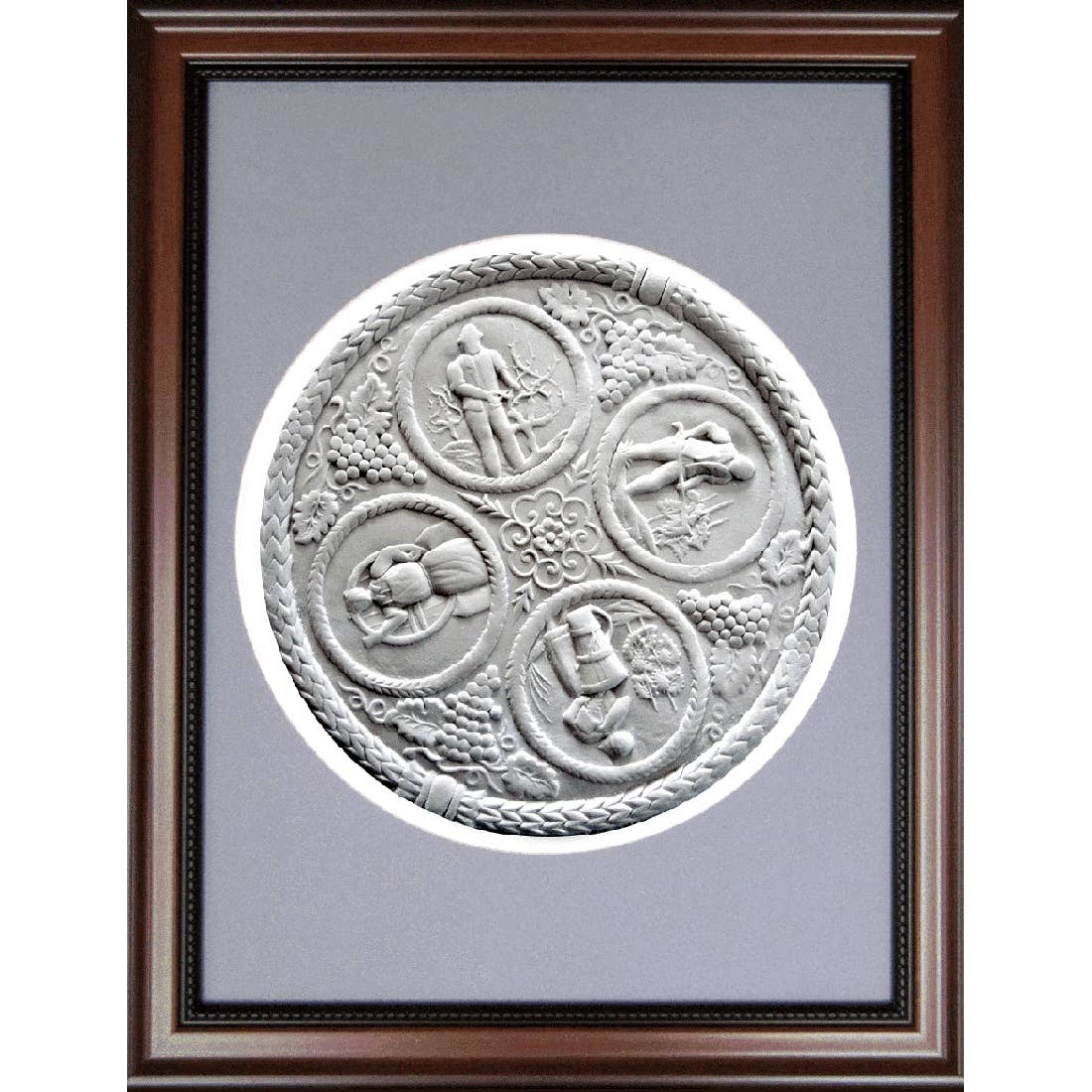 The Saffron Guild – wholesale Konsttryck – Pappersförpackningar, inramade - Vineyards Seasons - Vineyard & Winery6