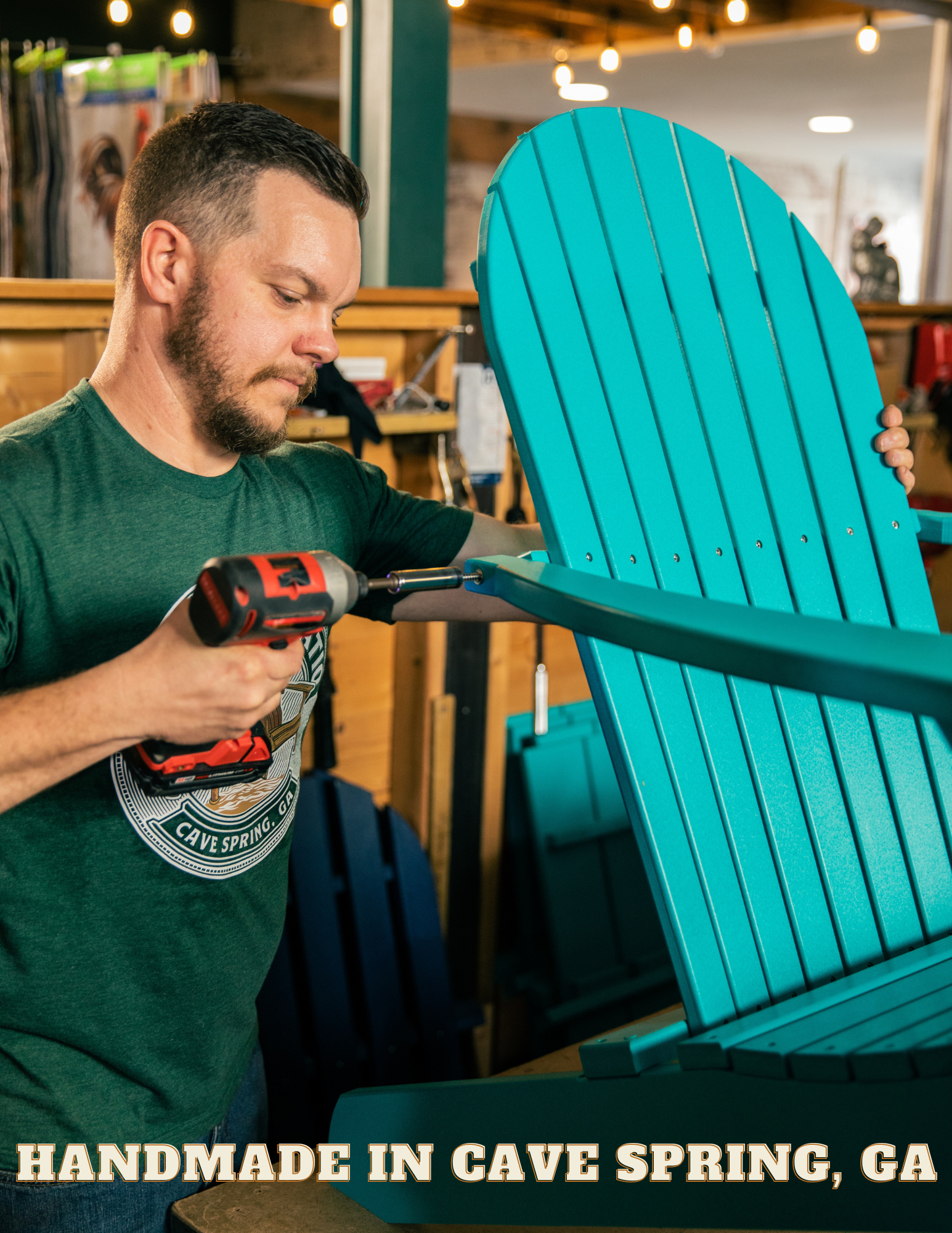 Evergreen Patio - Wholesale Adirondack Chair - Deluxe Tall and Wide Poly Adirondack Chair23