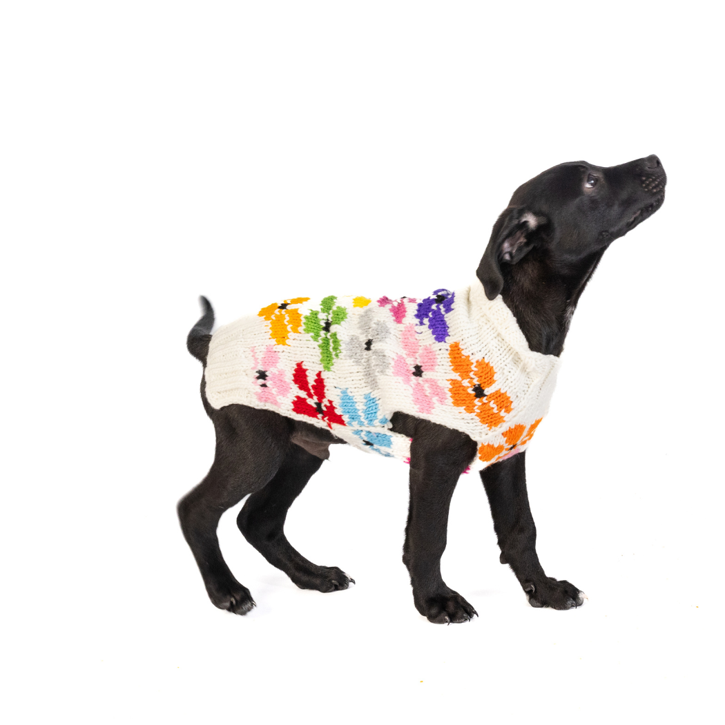 CHILLY DOG LLC - Wholesale Pet Sweater - Dog - Chilly Dog Bloom Dog & Cat Sweater  1