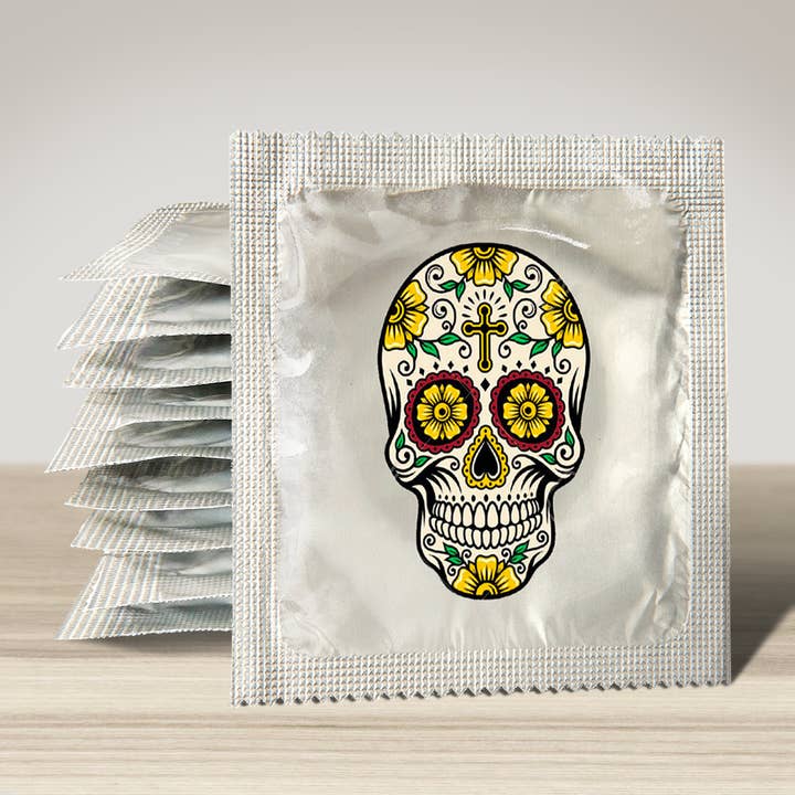 Condom : Préservatif: Skull 2 for wholesale by CALLVIN EU