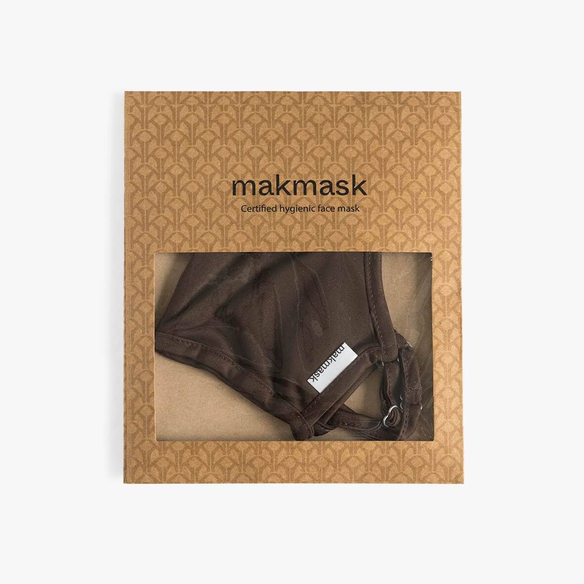 MakMask - Wholesale Protective Face Mask/Shield - Dark Chocolate Mask10