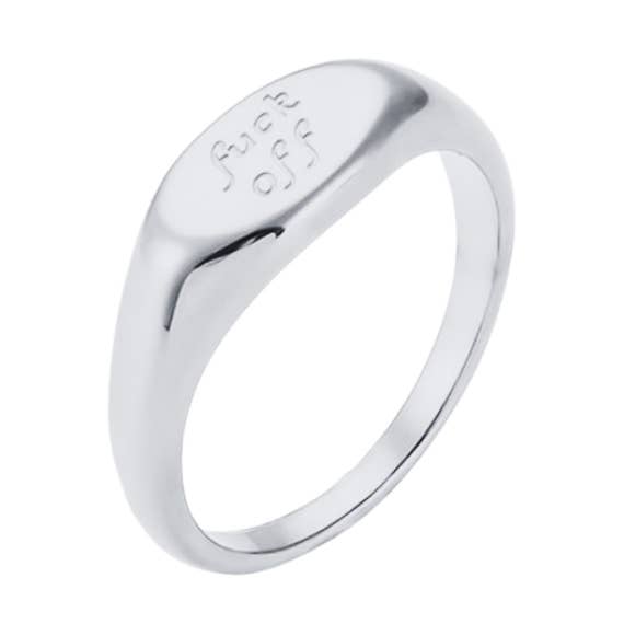 Deixa-me em paz anel por atacado de Glazd Jewels