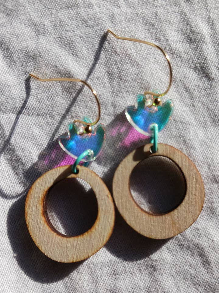 Spring Things, parte superior con forma de tulipán, pendiente para venta al por mayor de CGDesigns