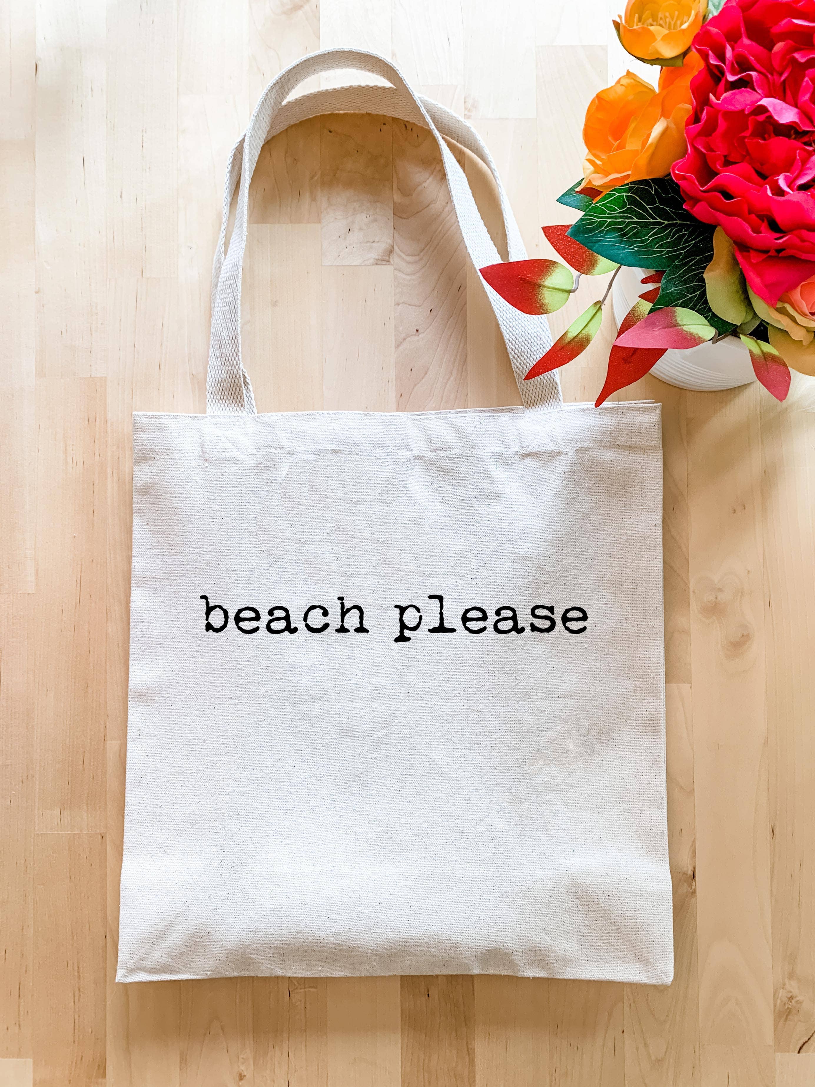 Moonlight Makers - Wholesale Tote Bag - Unisex - Beach Please - Canvas Tote Bags - Beach Bag, Salt Life1