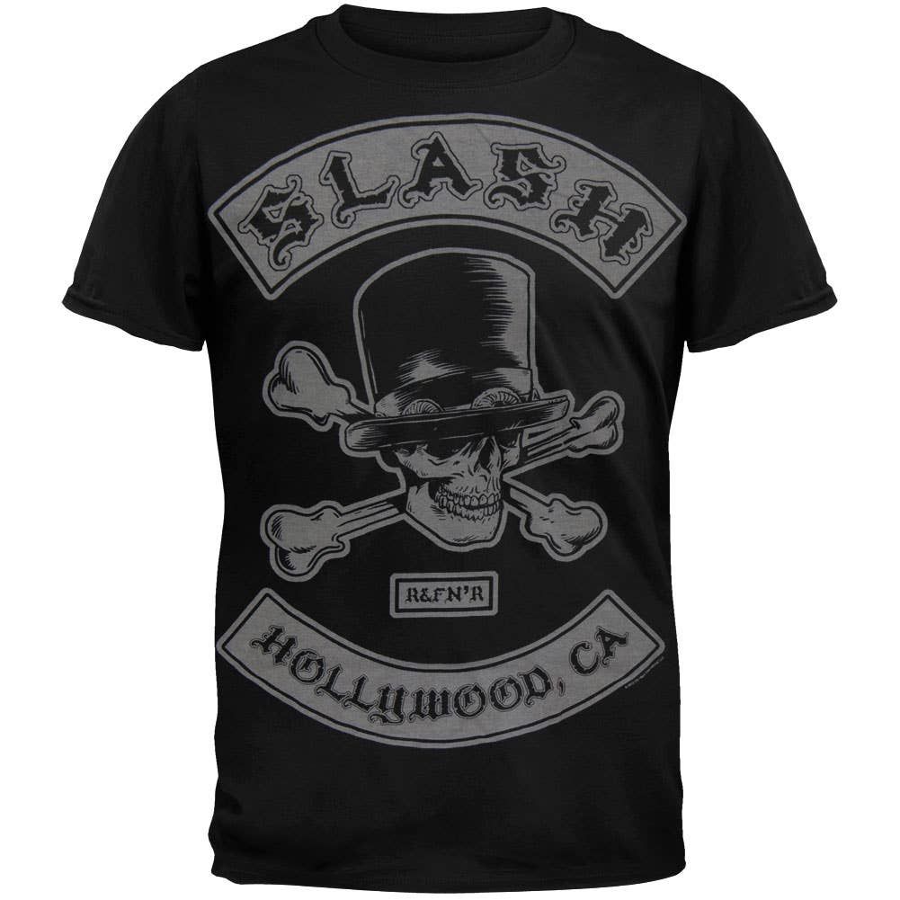 Official Store - Wholesale Screen Printed T-Shirt - Men's - Slash - Biker Patch Tour Men's T Shirt0