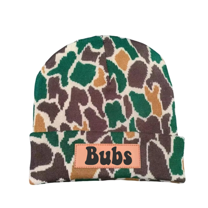 ThatsRad - Venta al por mayor Gorro de lana - Niños - Gorro de camuflaje para niños pequeños.1