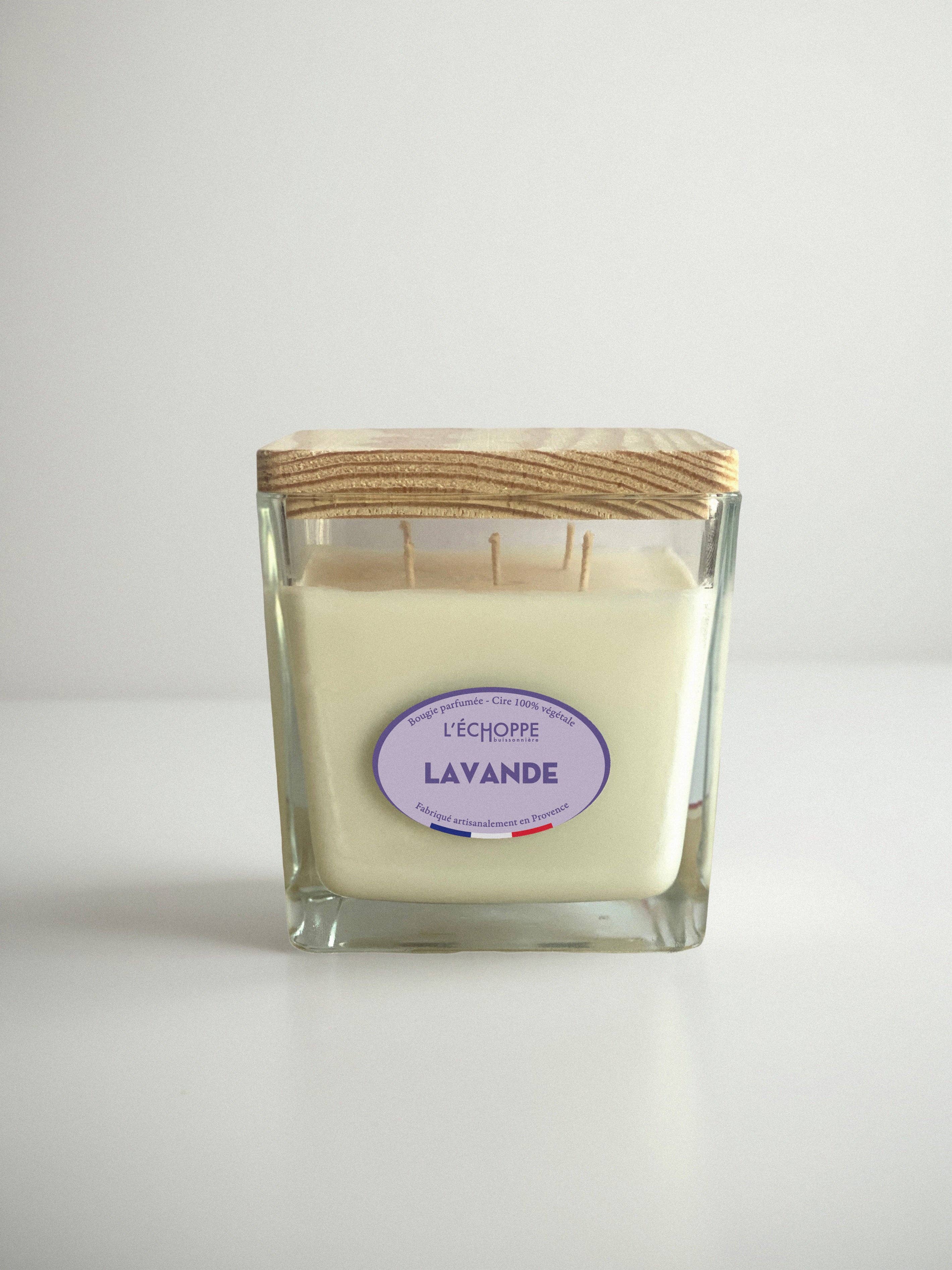 L'Échoppe Buissonnière - Wholesale Jar/Filled Candle - Lavender - Scented candle 700g