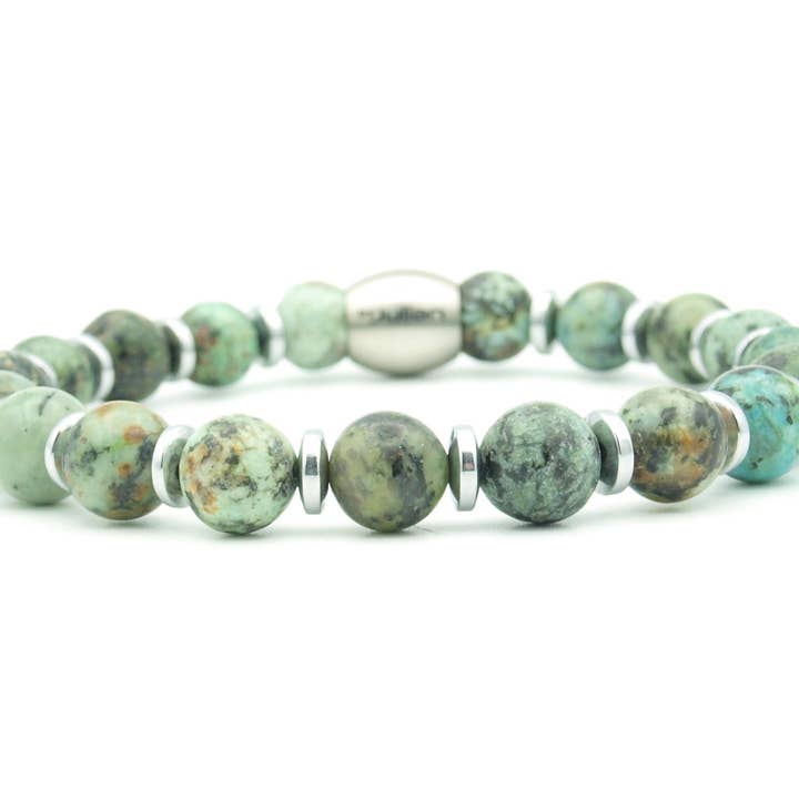 armbånd Nane dua afrikansk turkis (sølv eller guld) for engroshandel hos by julian