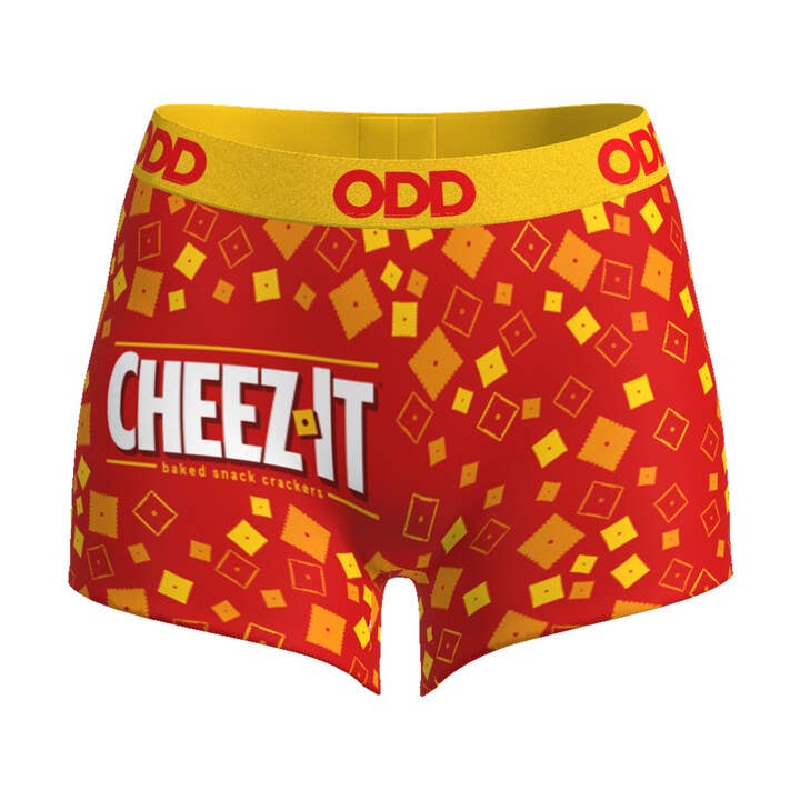 Cheez It Toss - Womens Boy Shorts for wholesale by Odd Sox