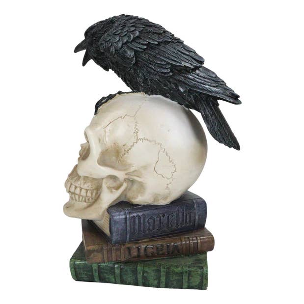 Pacific Trading - Wholesale Decorative Figurine - 14637 Alchmey Poe's Raven C/12