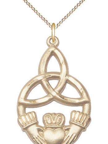 Pendentif Claddagh Nœud Irlandais pour la vente par Tony’s Jewelry