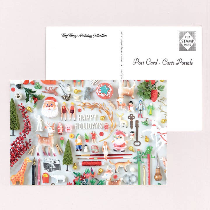 Imaginary Animal - Wholesale Christmas Card - Tiny Things Holiday Collection Greeting Card or Postcard6