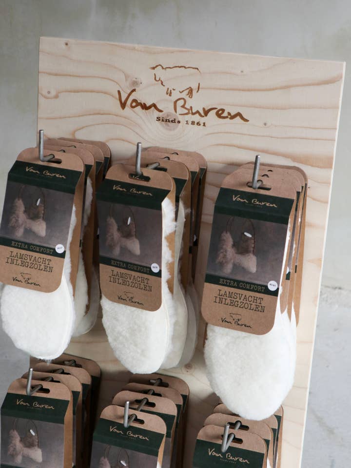 Van Buren - Venta al por mayor Calcetines - Unisex - Plantillas de lana de cordero