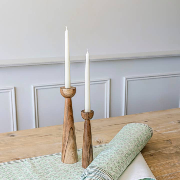 over&back - Wholesale Table Runner - Hand-Blocked Table Runner Floral Patterns 18x10810