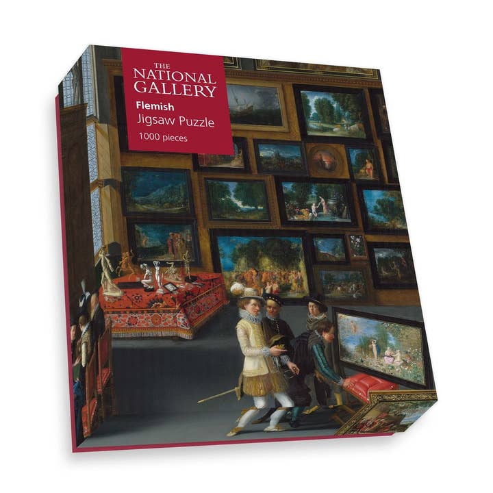 Cognoscenti in a Room - National Gallery 1000 piece Jigsaw for wholesale by All Jigsaw Puzzles