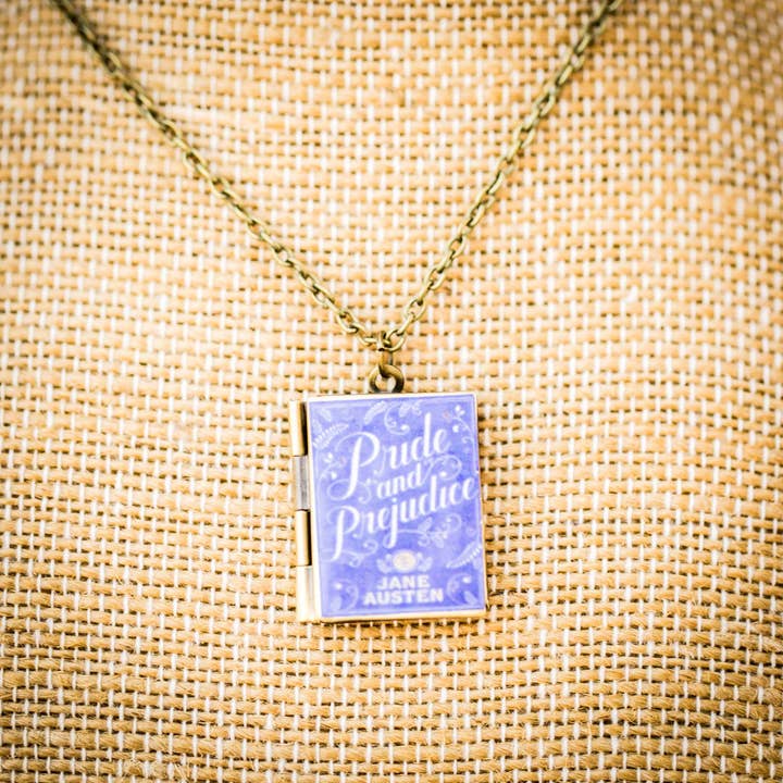 Adorned by Aisha - Wholesale Locket Necklace - Book Locket Necklace7