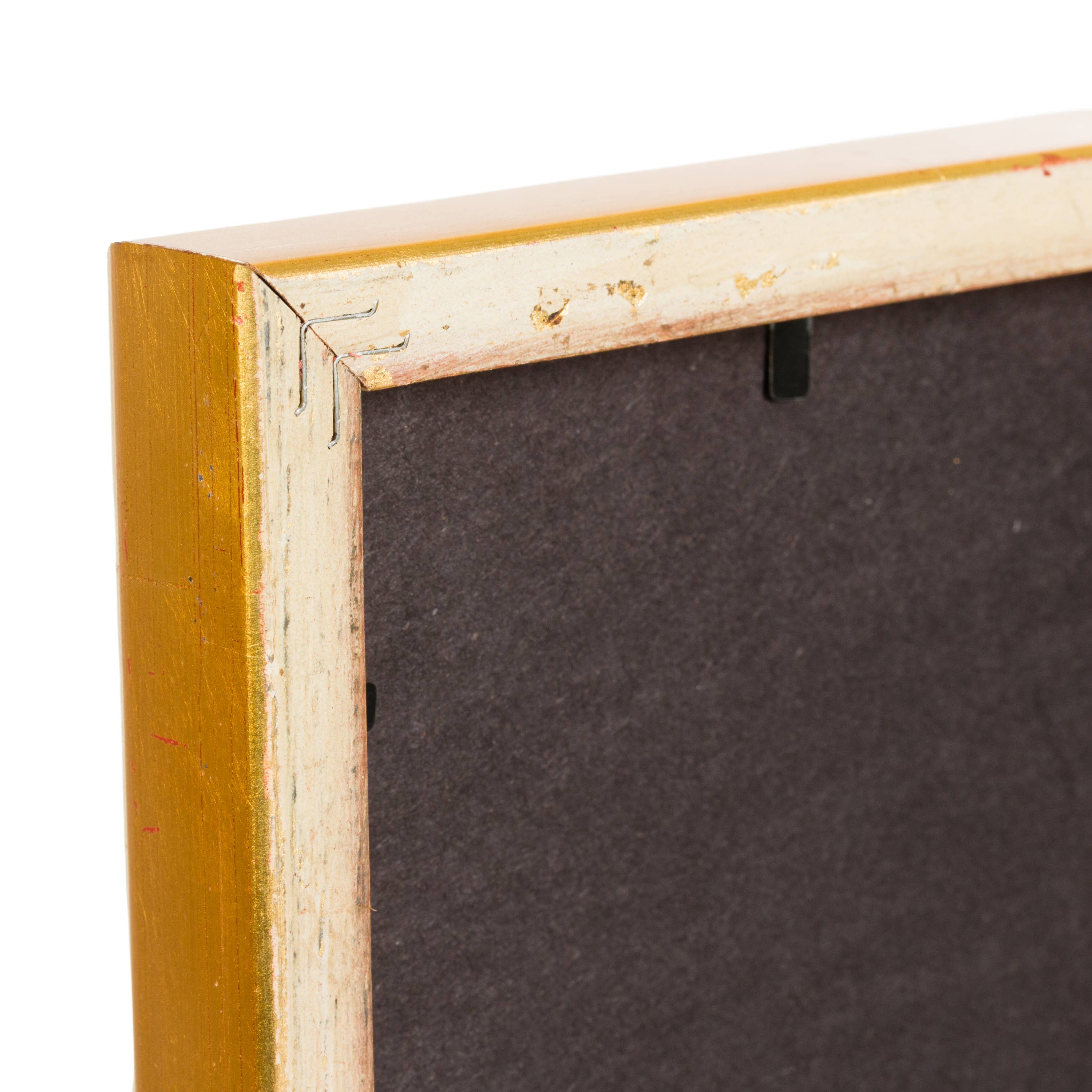 Craig Frames - Wholesale Picture Frame - 12x12 Picture Frame, Vintage Bamboo Vintage Gold, Assembled4