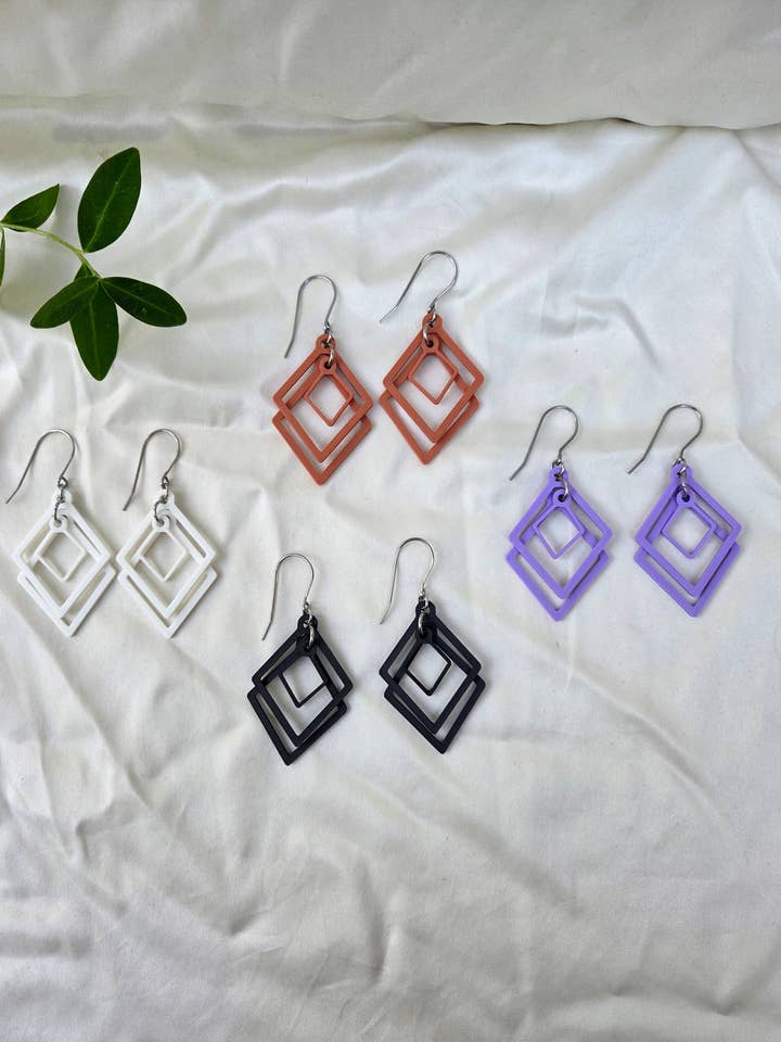 Open Frame Earrings for wholesale by Let Life Fly