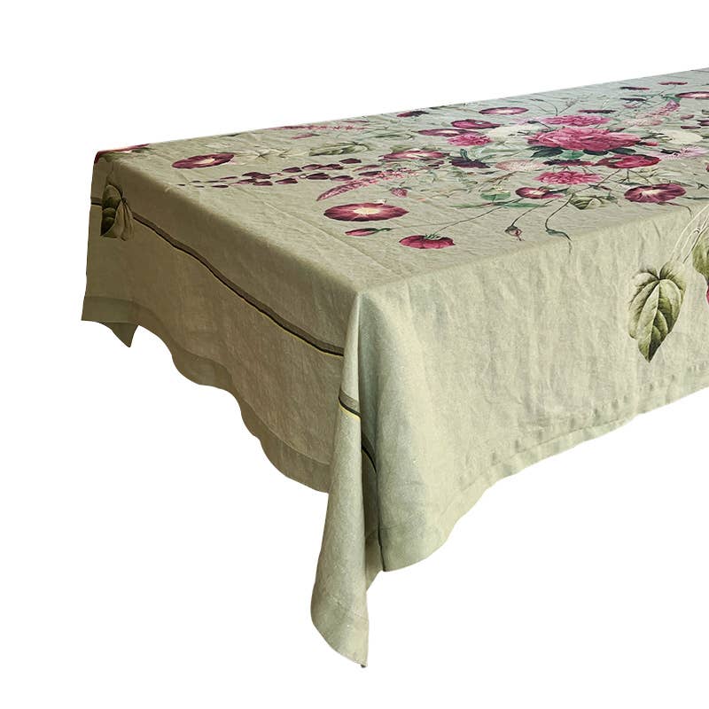 Koustrupco - Wholesale Tablecloth - Blossom Garden Tablecloth Extra lenght 350 cm1