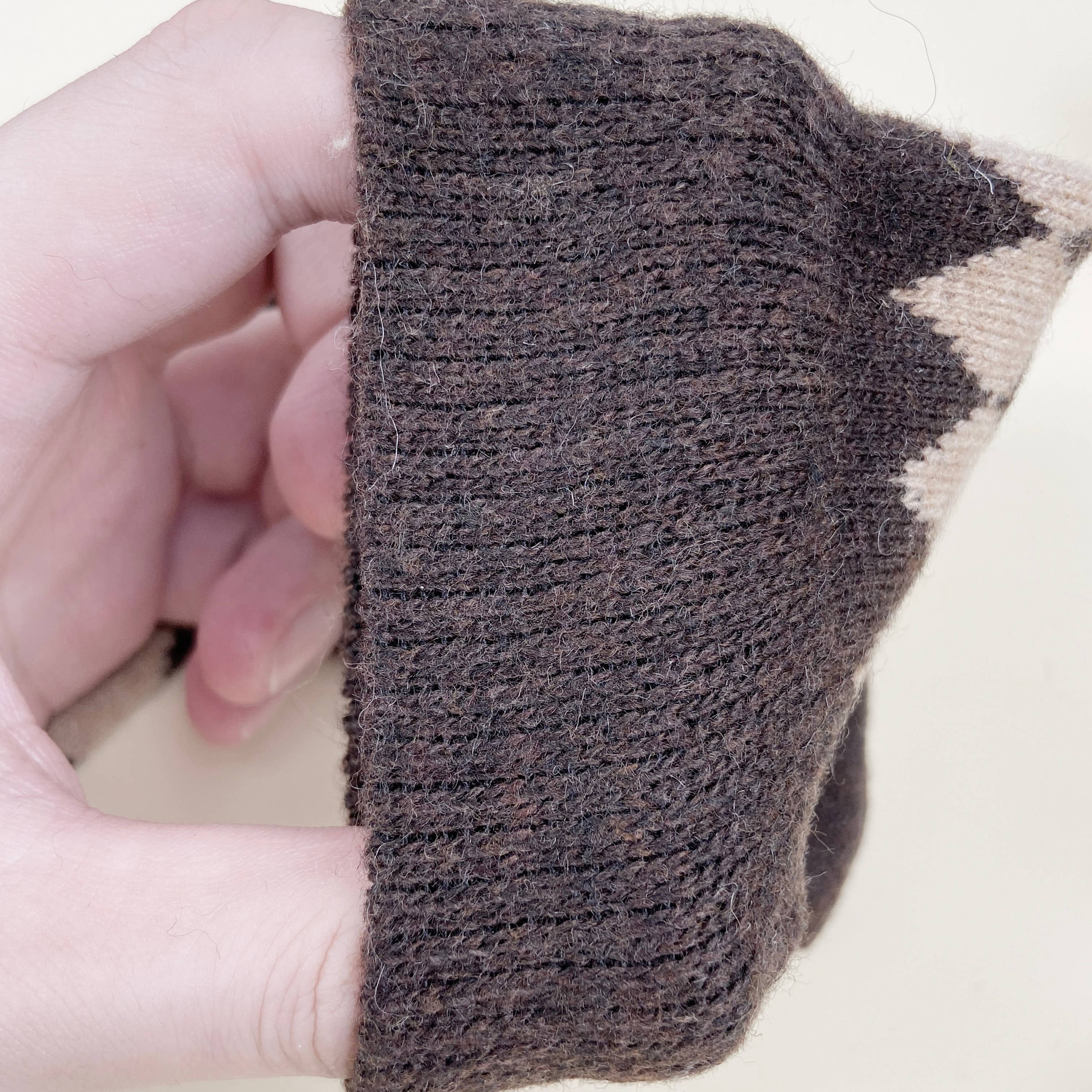 mildstyles - Wholesale Socks - Women's - 5PCS Thickened Cashmere Rhombus  Warm Socks5