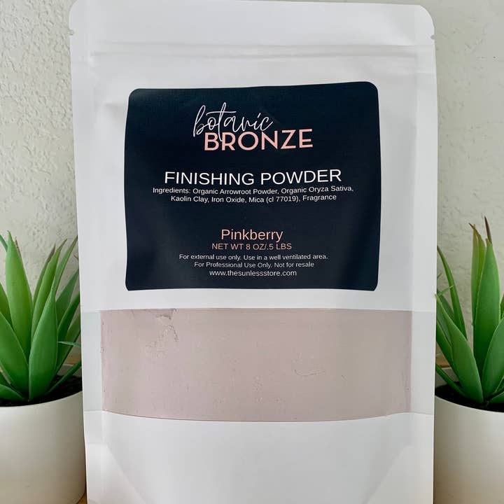 Finishing Powder with natural & organic ingredients for wholesale by Botanic Bronze