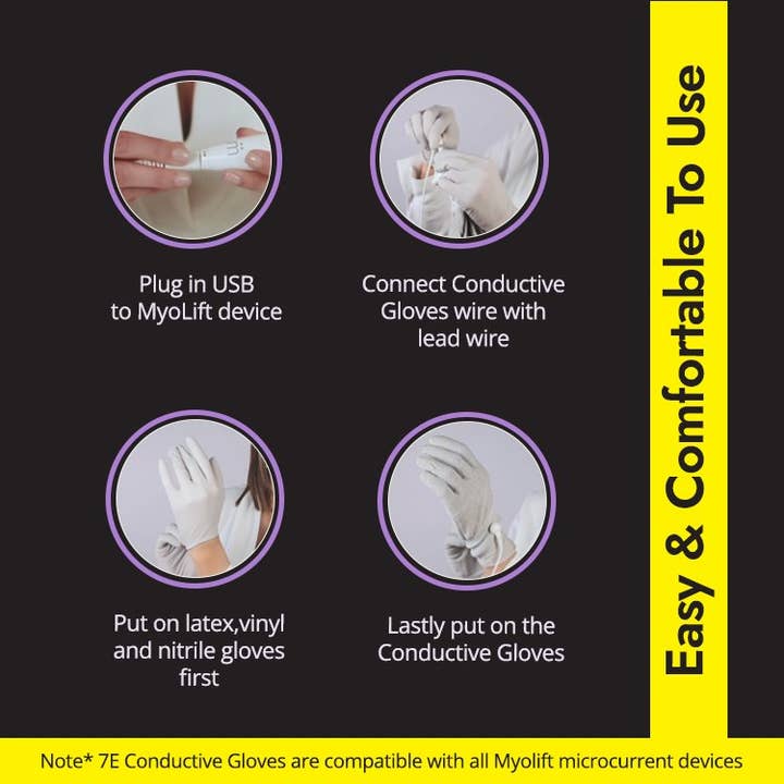 7e Wellness - Wholesale Gloves - Women's - Conductive Gloves (Pair)