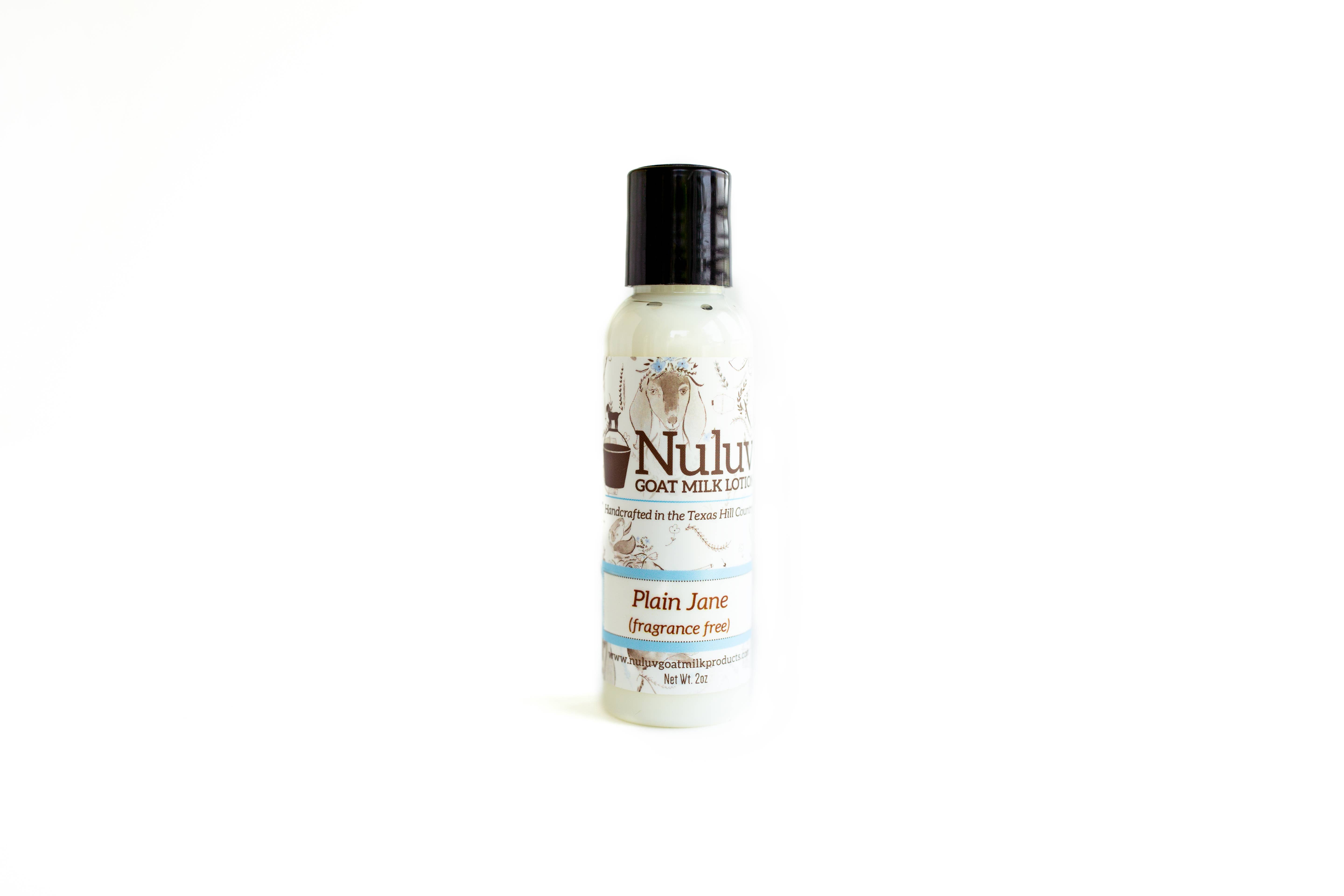 Nuluv Goat Milk Products - Wholesale Hand & Body Lotion - Nuluv Goat Milk Travel Size Lotion - 2oz bottle2