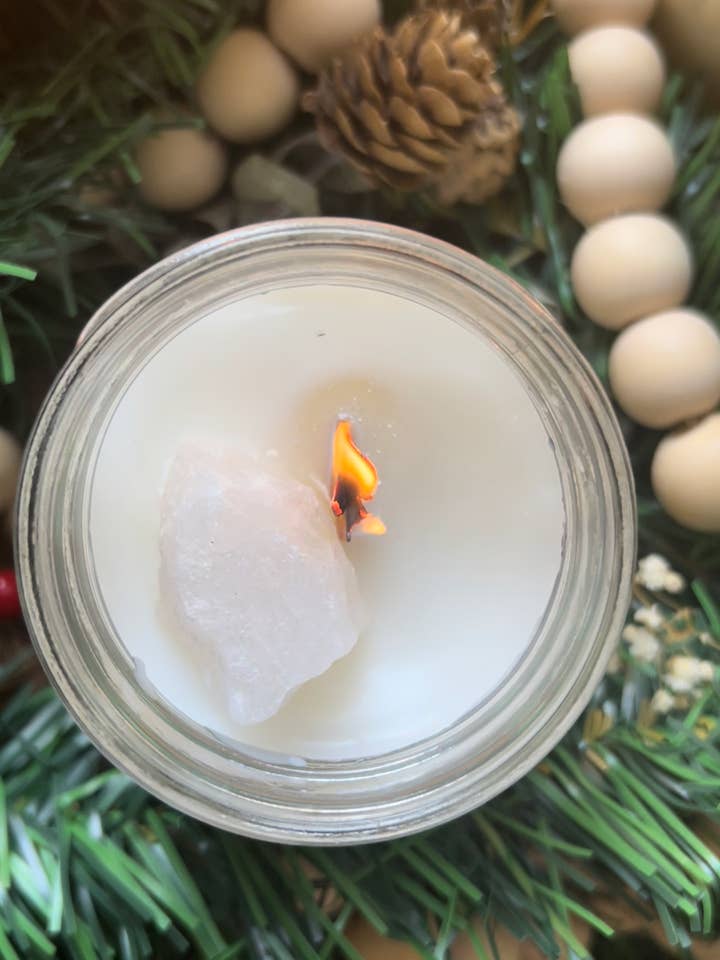 Snöflinga ljus för wholesale av White Horse Candle Co.