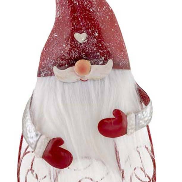 18" Jolly Gnome Led Candle Christmas Accent for wholesale by Boston International