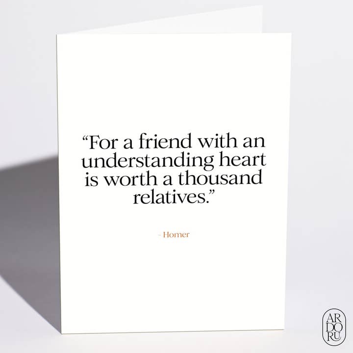 Friendships Card - "Homer" for wholesale by ArdorU