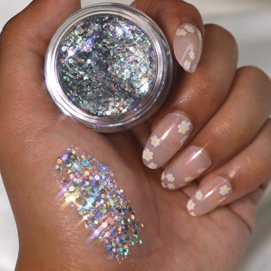 Moira Cosmetics - Wholesale Bodyglitter/shimmer - Moira Cosmetics Hologram glittergel (006, Disco Ball)1
