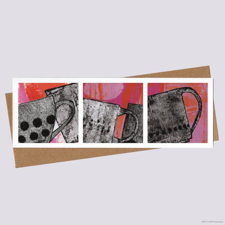 TRIPLE ESPRESSO 1 individual card for wholesale by Raw Mixture