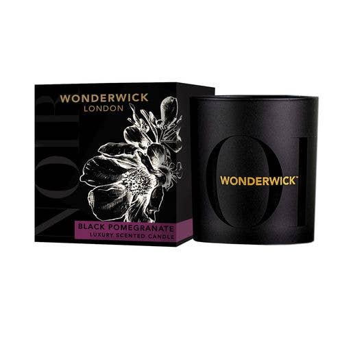 The Country Candle Co. - Wholesale Jar/Filled Candle - WONDERWICK London-Noir-Black Pomegranate Scented Candle