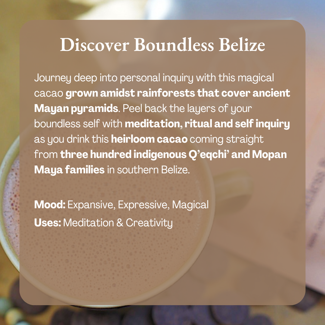 Ora Cacao - Wholesale Hot Cocoa Mix/Kit - Boundless Belize 100% Cacao - Organic Ceremonial Chocolate4