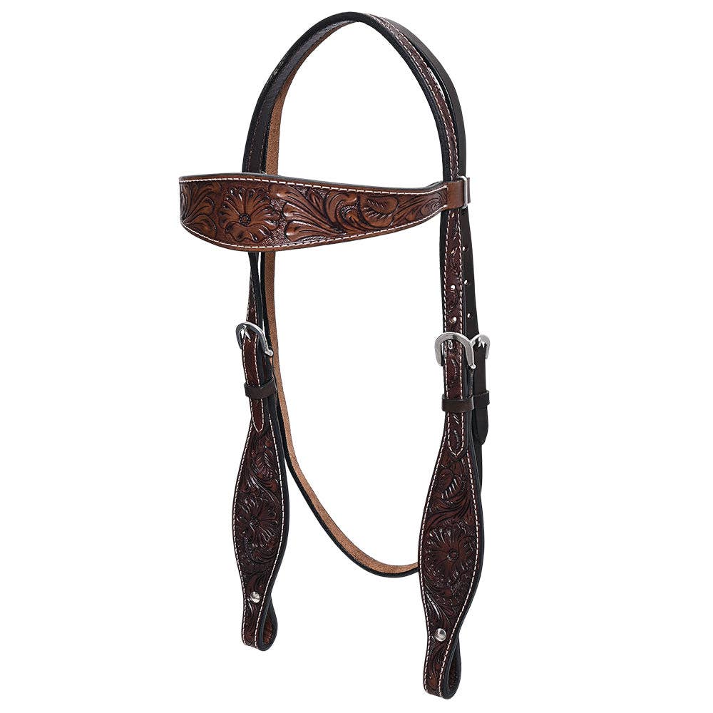HILASON - Wholesale Horseback Riding Gear - HILASON Western Horse Headstall Breast Collar Set Tack Genuine American Leather | For Horses Headstalls14
